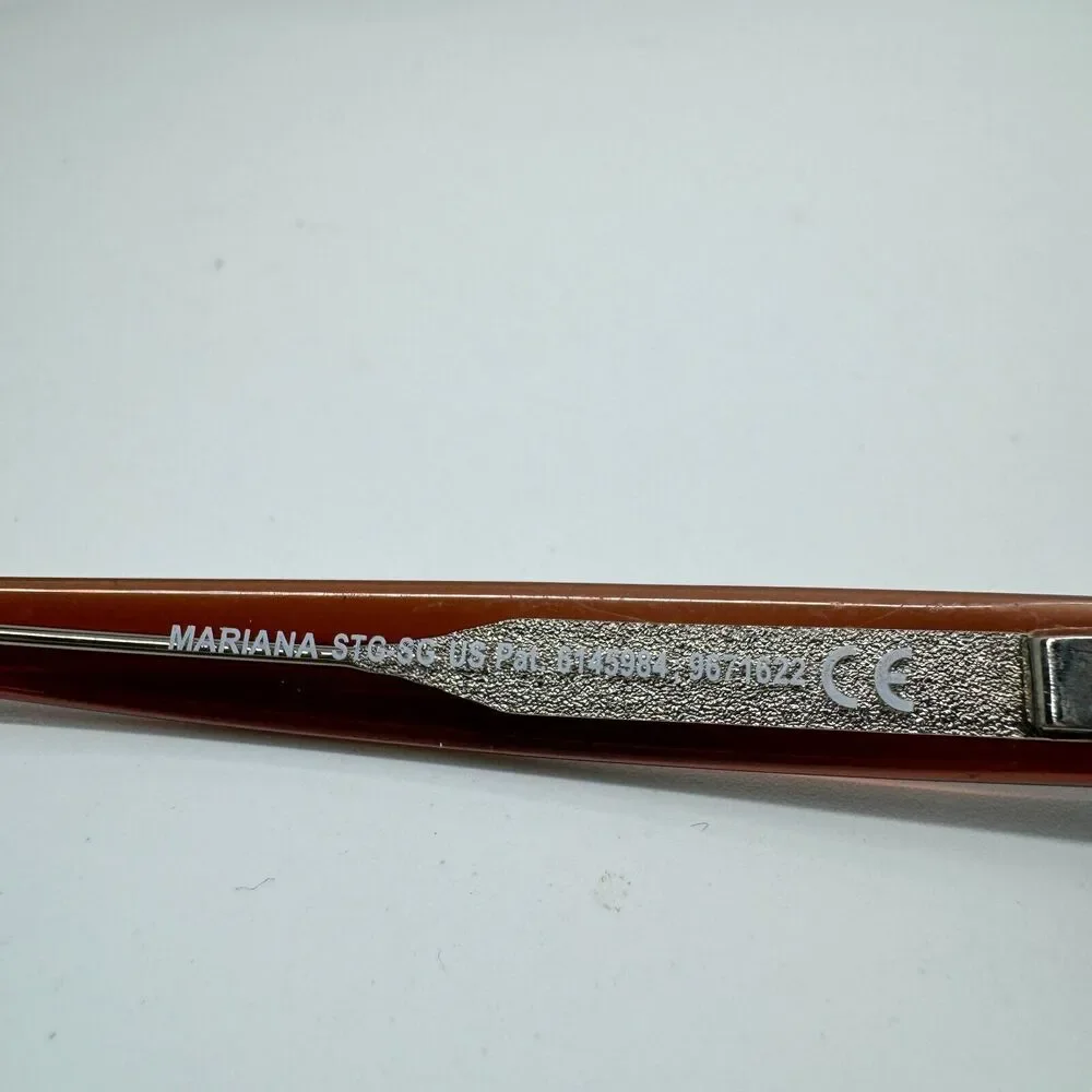 Maui Jim Sunglasses Frame Italy MJ828-25E MARIANA 55-18-140 Brown Crystal H11633